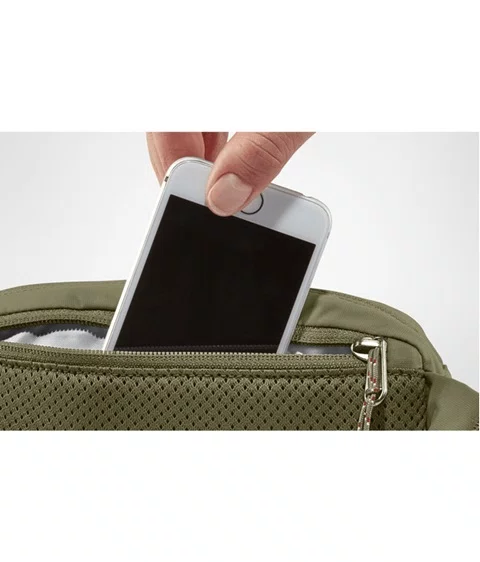 Pochete Fjällräven High Coast Verde e Laranja