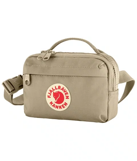 Pochete Fjällräven Kånken Hip Pack Bege Escuro