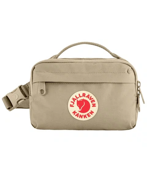 Pochete Fjällräven Kånken Hip Pack Bege Escuro
