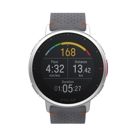 Relógio Polar Vantage V2 Shift Edition Cinza e Laranja  M/G