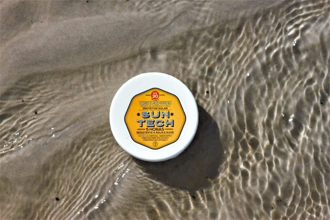 Protetor Solar Esportivo Suntech FPS 30 Embalagem 75g