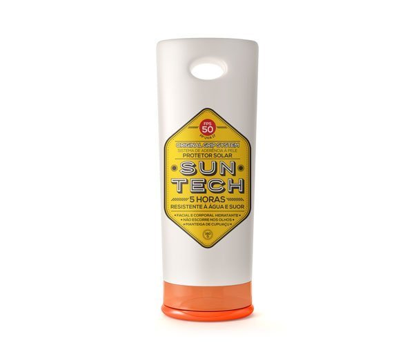 Protetor Solar Esportivo Suntech FPS 50 Embalagem 180g