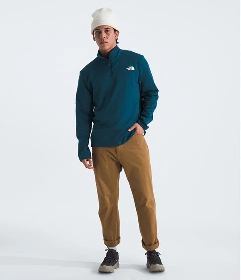 Fleece The North Face Cedar Trail Masculino Azul Petróleo