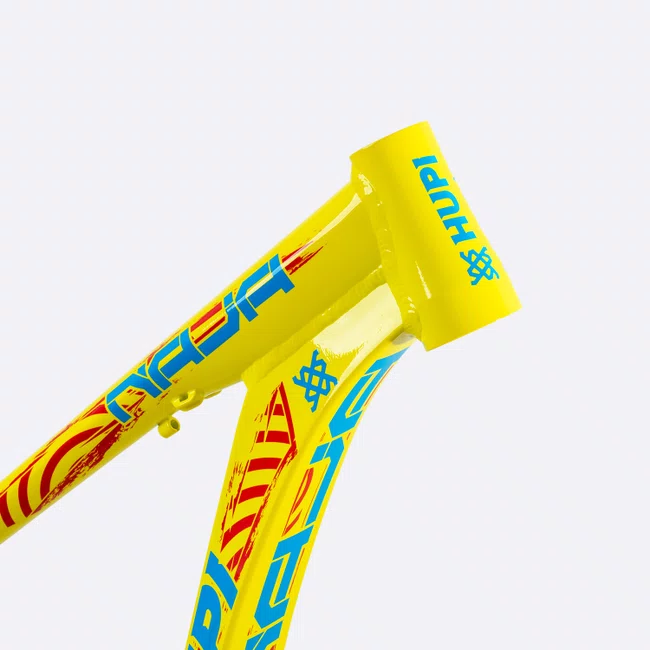 Quadro HUPI Naja V10 Amarelo Gancheira Horizontal