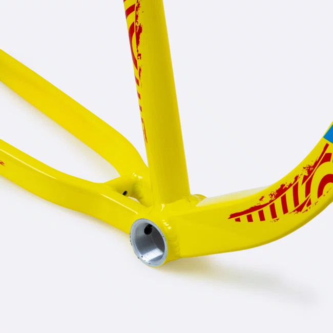 Quadro HUPI Naja V10 Amarelo Gancheira Horizontal