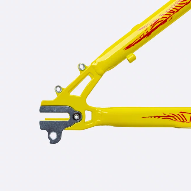 Quadro HUPI Naja V10 Amarelo Gancheira Horizontal