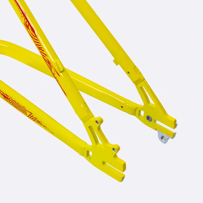 Quadro HUPI Naja V10 Amarelo Gancheira Horizontal