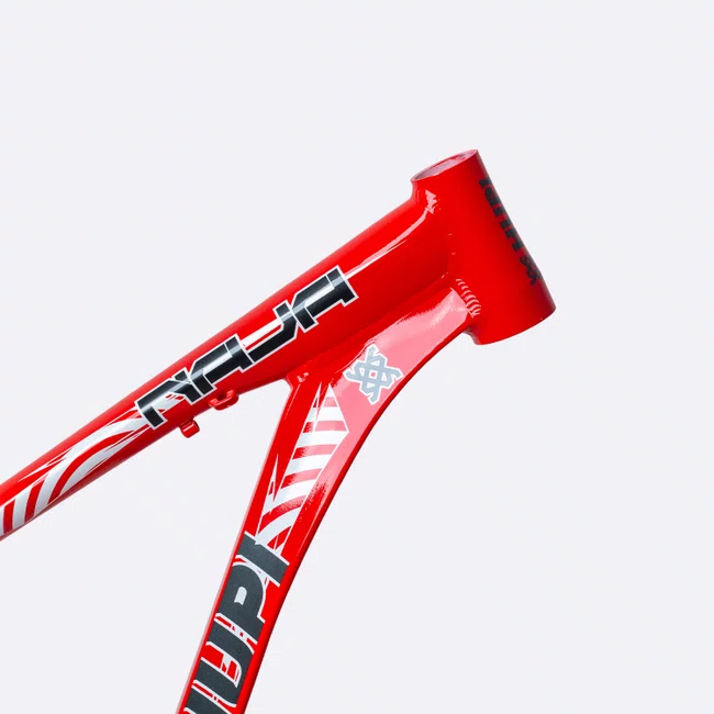 Quadro HUPI Naja V10 Branco e Vermelho Gancheira Horizontal
