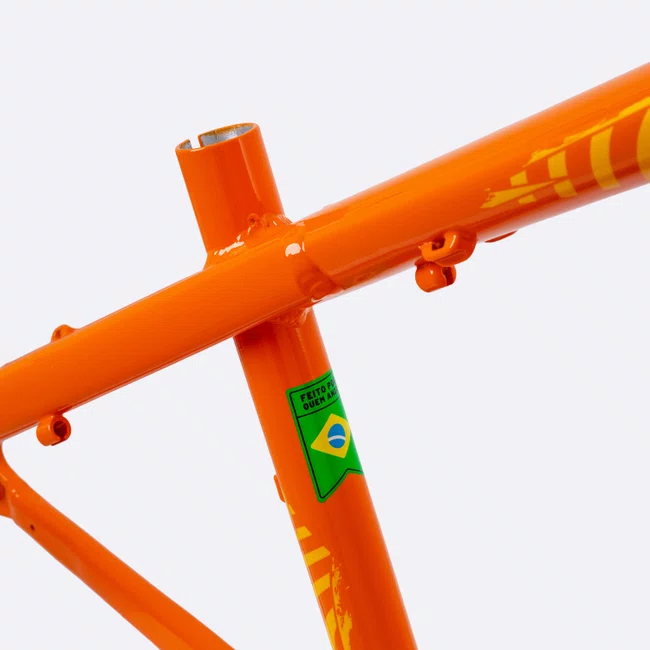 Quadro HUPI Naja V10 Laranja Gancheira Horizontal
