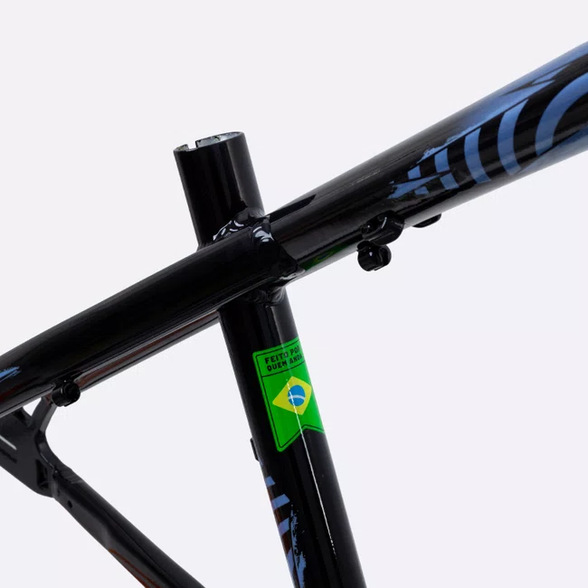 Quadro HUPI Naja V10 Preto e Cinza Gancheira Horizontal