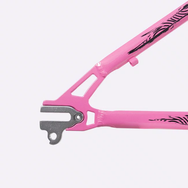 Quadro HUPI Naja V10 Rosa e Preto Gancheira Horizontal