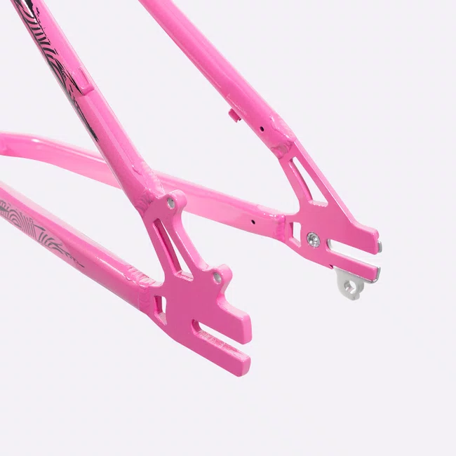 Quadro HUPI Naja V10 Rosa e Preto Gancheira Horizontal