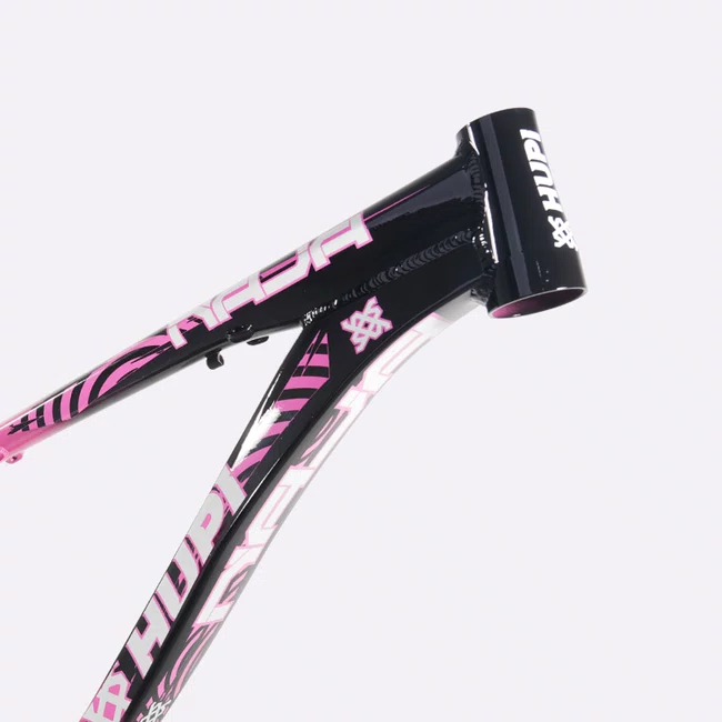 Quadro HUPI Naja V10 Rosa e Preto Gancheira Horizontal