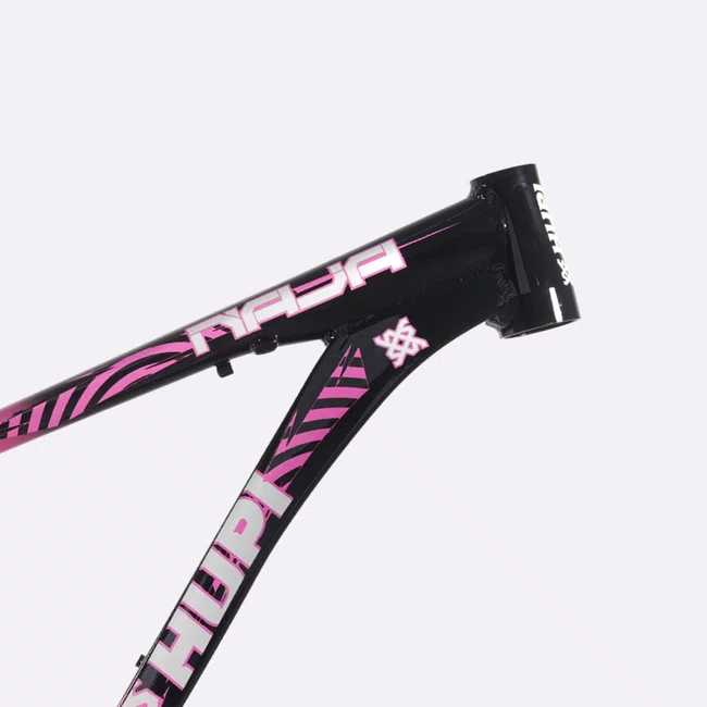 Quadro HUPI Naja V10 Rosa e Preto Gancheira Horizontal