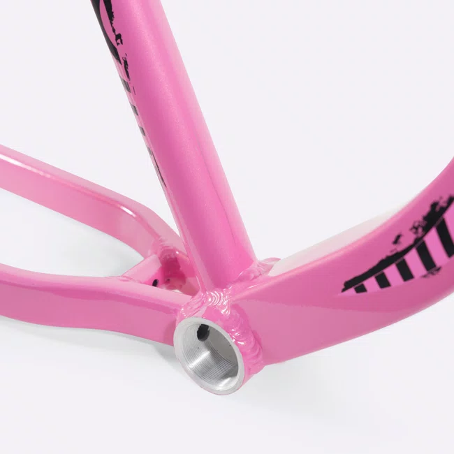 Quadro HUPI Naja V10 Rosa e Preto Gancheira Horizontal