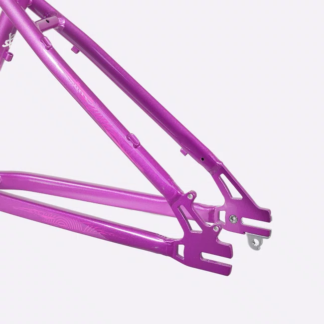 Quadro HUPI Naja V10 Roxo e Rosa Gancheira Horizontal