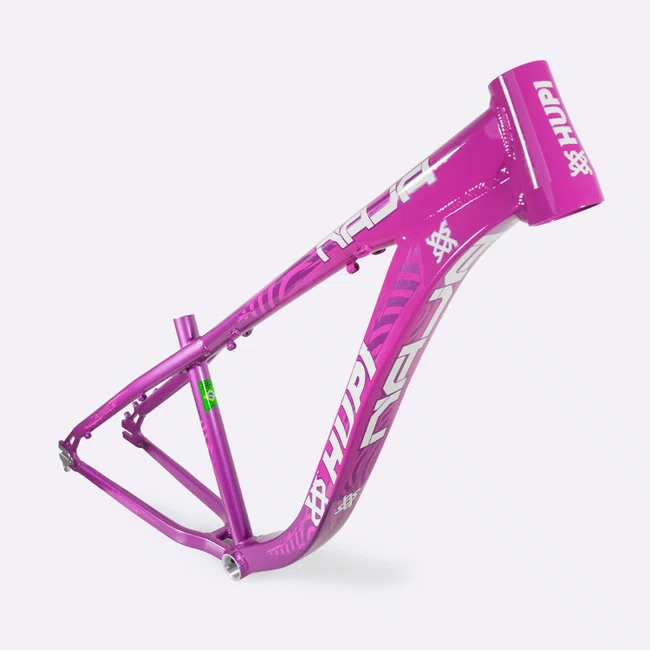 Quadro HUPI Naja V10 Roxo e Rosa Gancheira Horizontal
