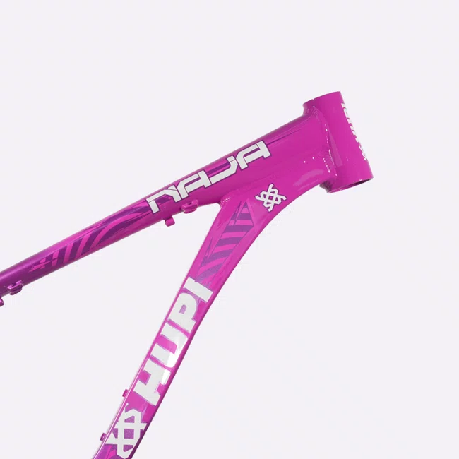 Quadro HUPI Naja V10 Roxo e Rosa Gancheira Horizontal