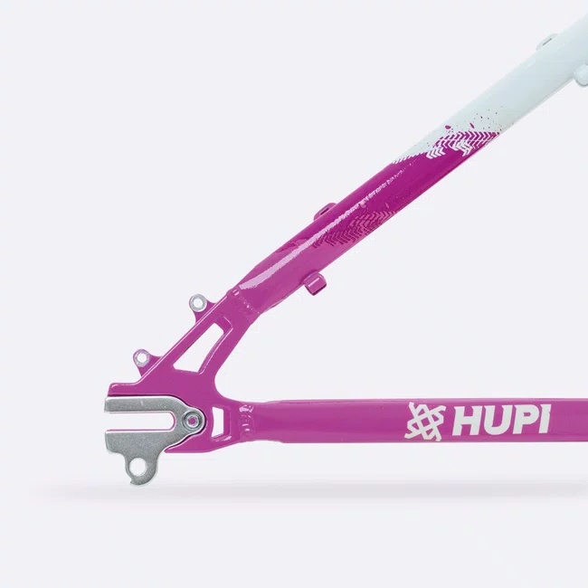 Quadro HUPI Naja V9 Branco/Rosa Horizontal