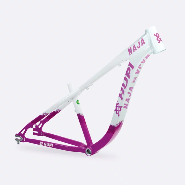 Quadro HUPI Naja V9 Branco/Rosa Horizontal