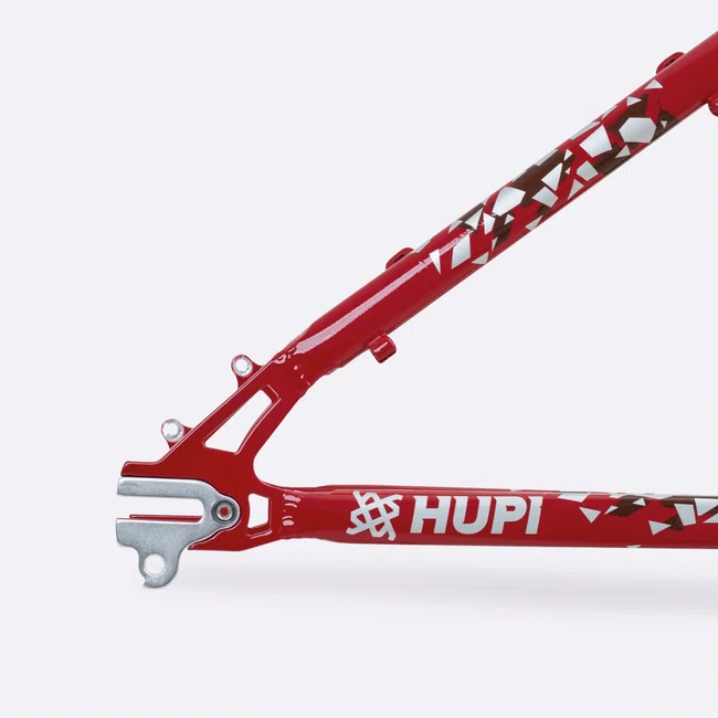 Quadro HUPI Naja V9 Cereja/Prata Horizontal