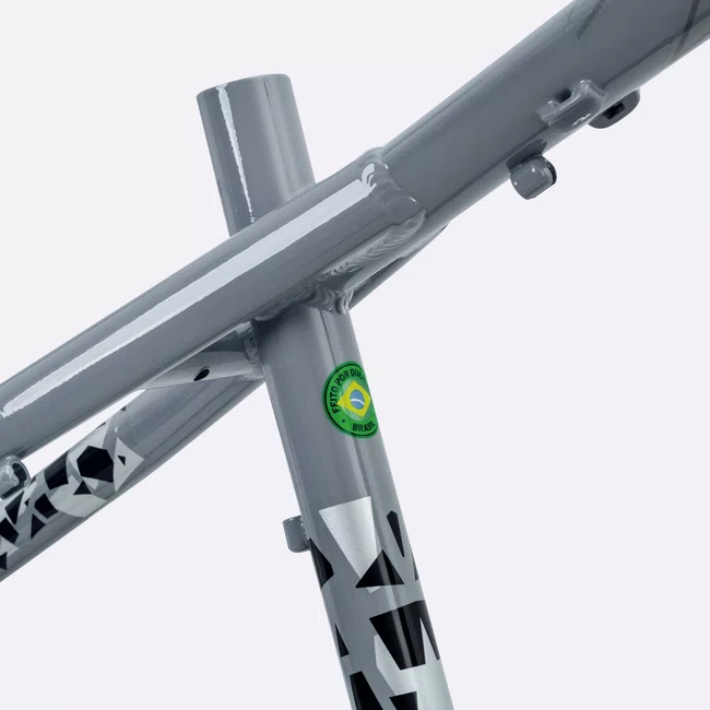 Quadro HUPI Naja V9 Cinza/Preto Horizontal