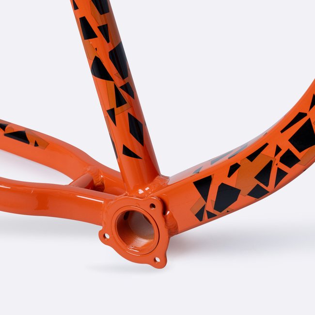 Quadro HUPI Naja V9 Laranja Horizontal