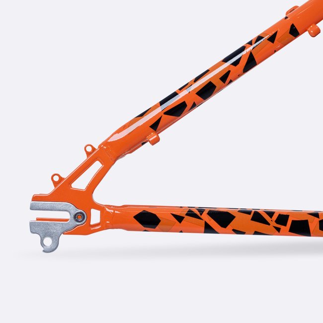 Quadro HUPI Naja V9 Laranja Horizontal