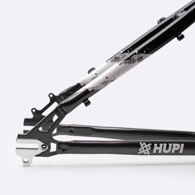 Quadro HUPI Naja V9 Preto/Grafite Horizontal