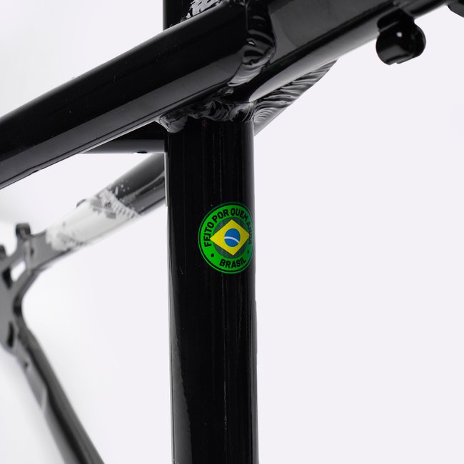 Quadro HUPI Naja V9 Preto/Grafite Horizontal