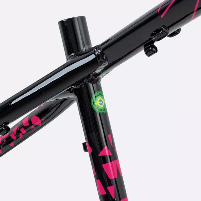 Quadro HUPI Naja V9 Preto/Pink Horizontal
