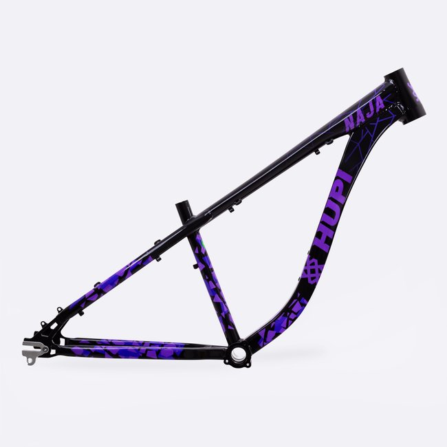 Quadro HUPI Naja V9 Preto/Roxo Violeta Horizontal