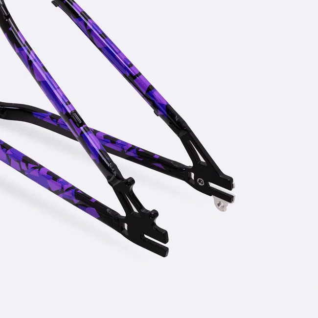 Quadro HUPI Naja V9 Preto/Roxo Violeta Horizontal