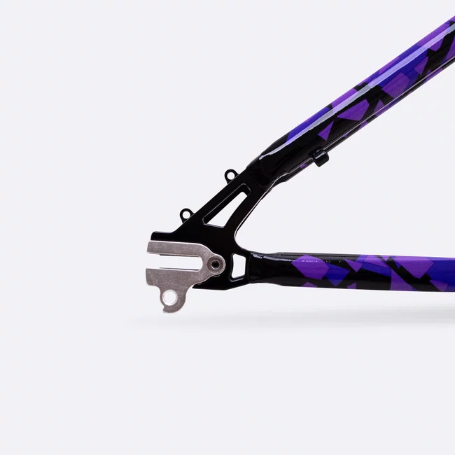 Quadro HUPI Naja V9 Preto/Roxo Violeta Horizontal