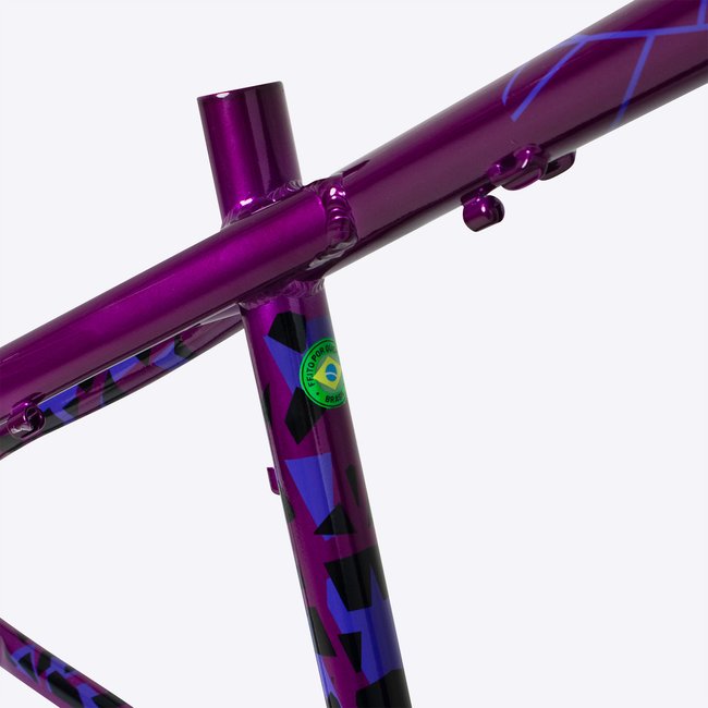 Quadro HUPI Naja V9 Roxo/Preto Horizontal