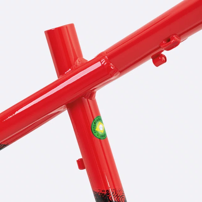 Quadro HUPI Naja V9 Vermelho/Preto Horizontal