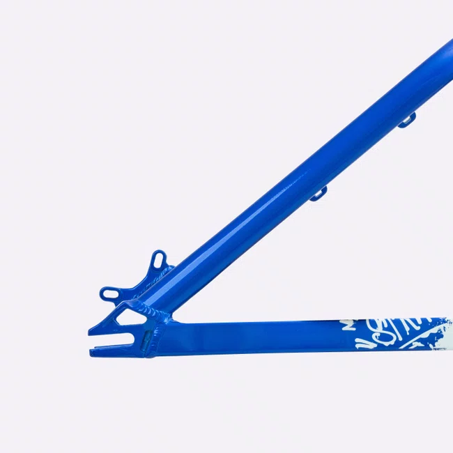 Quadro HUPI Strip Azul e Branco Horizontal