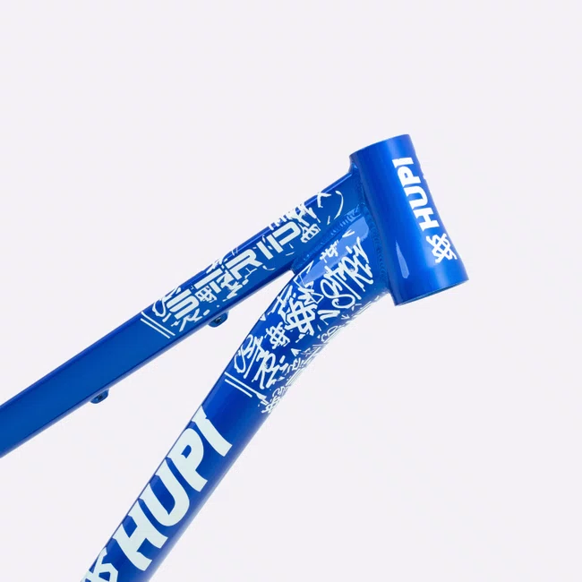 Quadro HUPI Strip Azul e Branco Horizontal