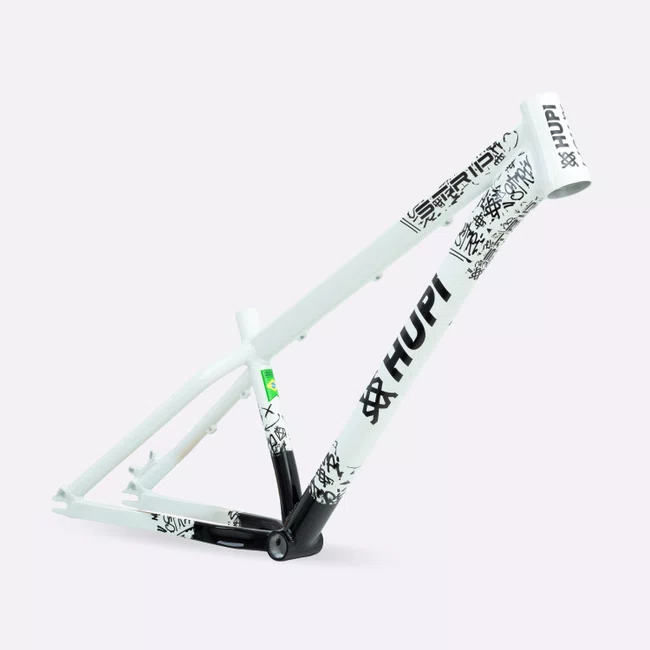 Quadro HUPI Strip Branco e Preto Horizontal