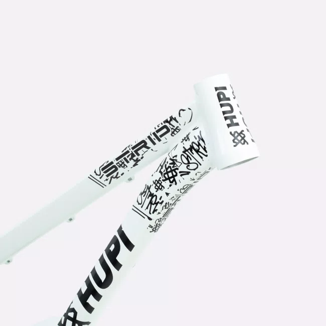 Quadro HUPI Strip Branco e Preto Horizontal