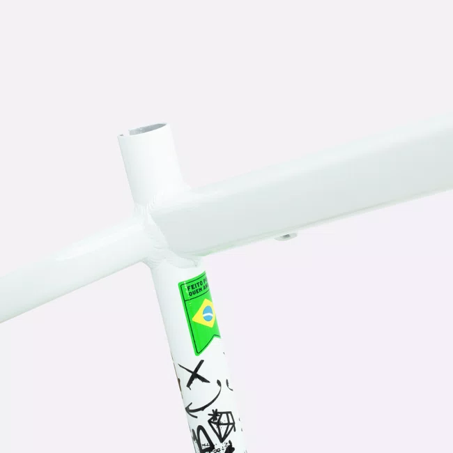 Quadro HUPI Strip Branco e Preto Horizontal