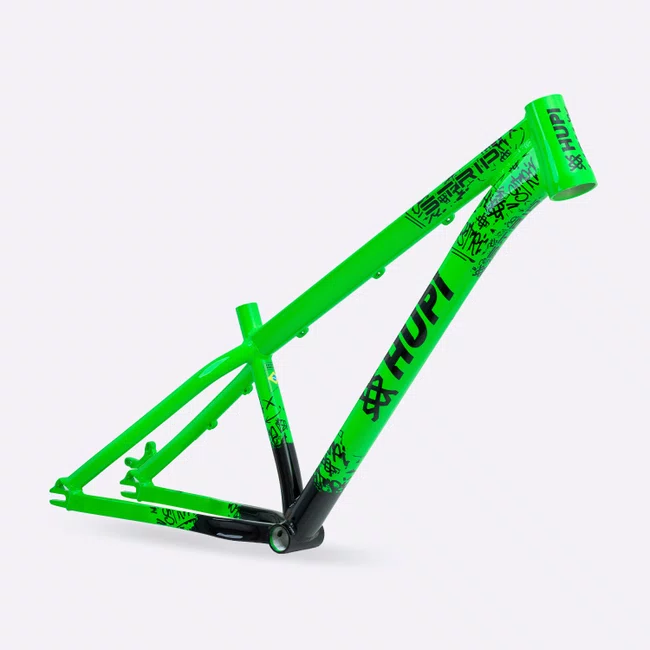 Quadro HUPI Strip Verde e Preto Horizontal
