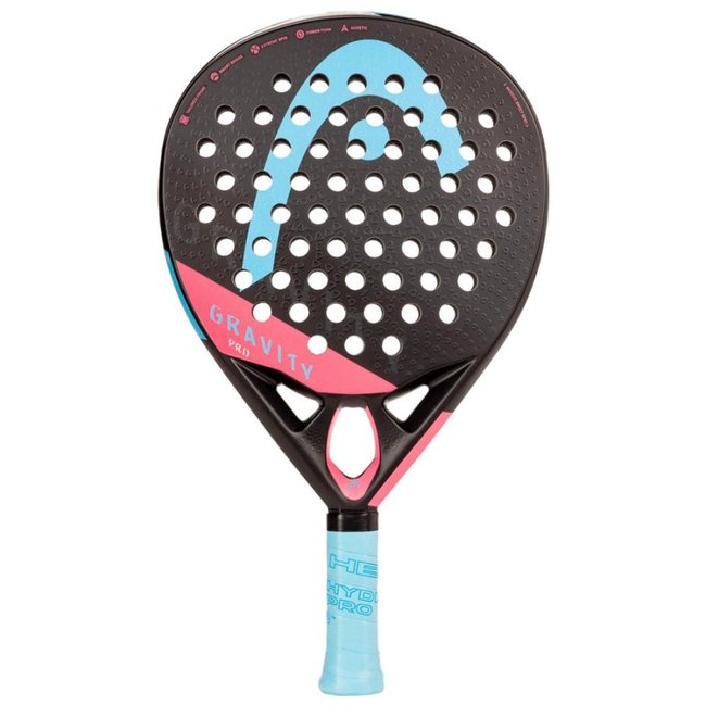 Raquete de Padel Head Gravity Pro Preto/Azul