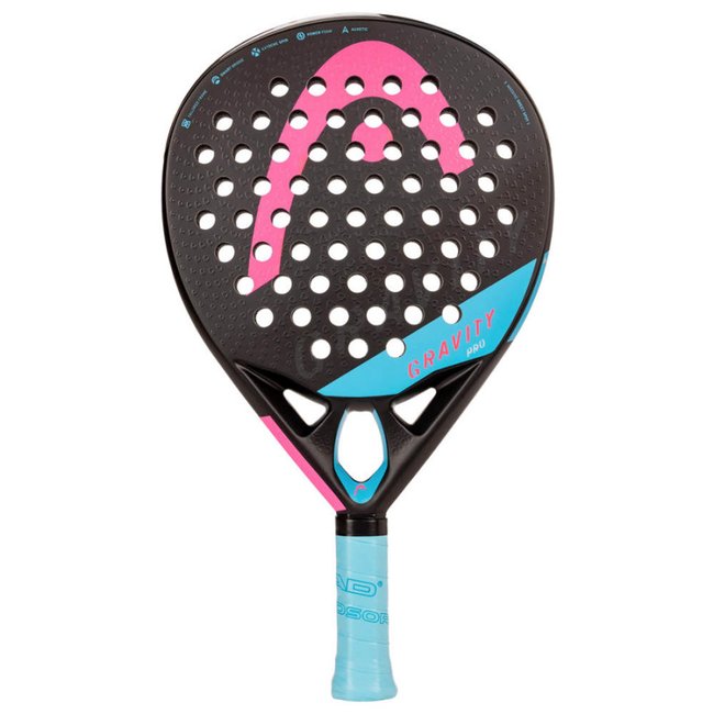 Raquete de Padel Head Gravity Pro Preto/Azul