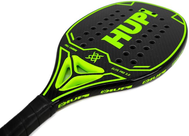 Raquete Beach Tennis HUPI Carbon Elite 3K Pro 3.0