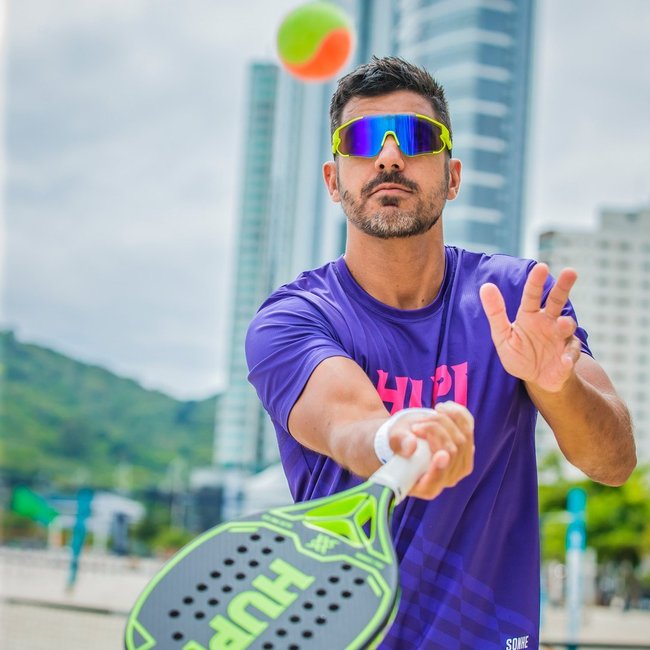 Raquete Beach Tennis HUPI Carbon Elite 3K Pro 3.0