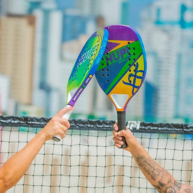 Raquete Beach Tennis  HUPI Carbon/Fiberglass Sprint