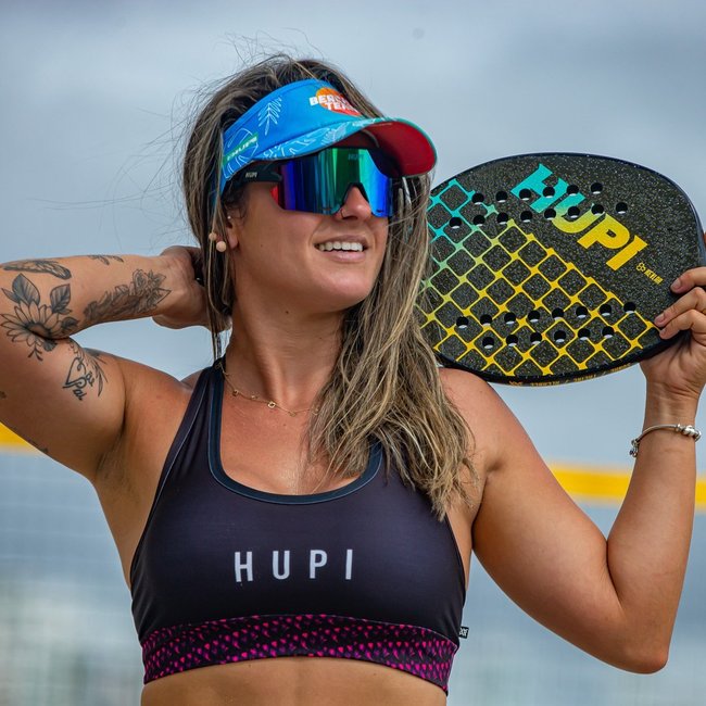 Raquete Beach Tennis HUPI Deft Ultra Pro Carbon Kevlar