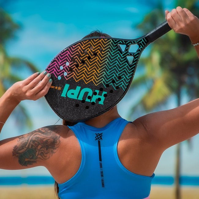 Raquete Beach Tennis HUPI Onda Carbon 3K