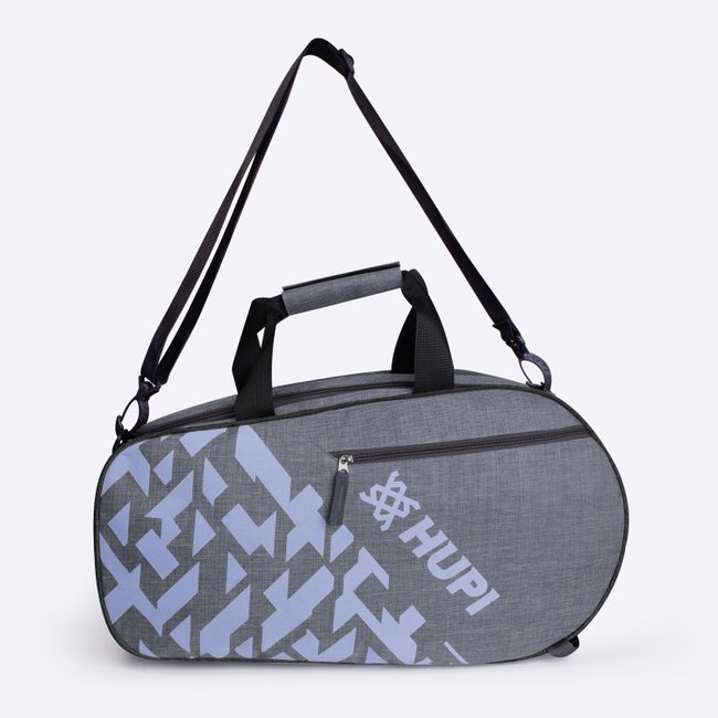 Raqueteira Beach Tennis HUPI ACE Cinza